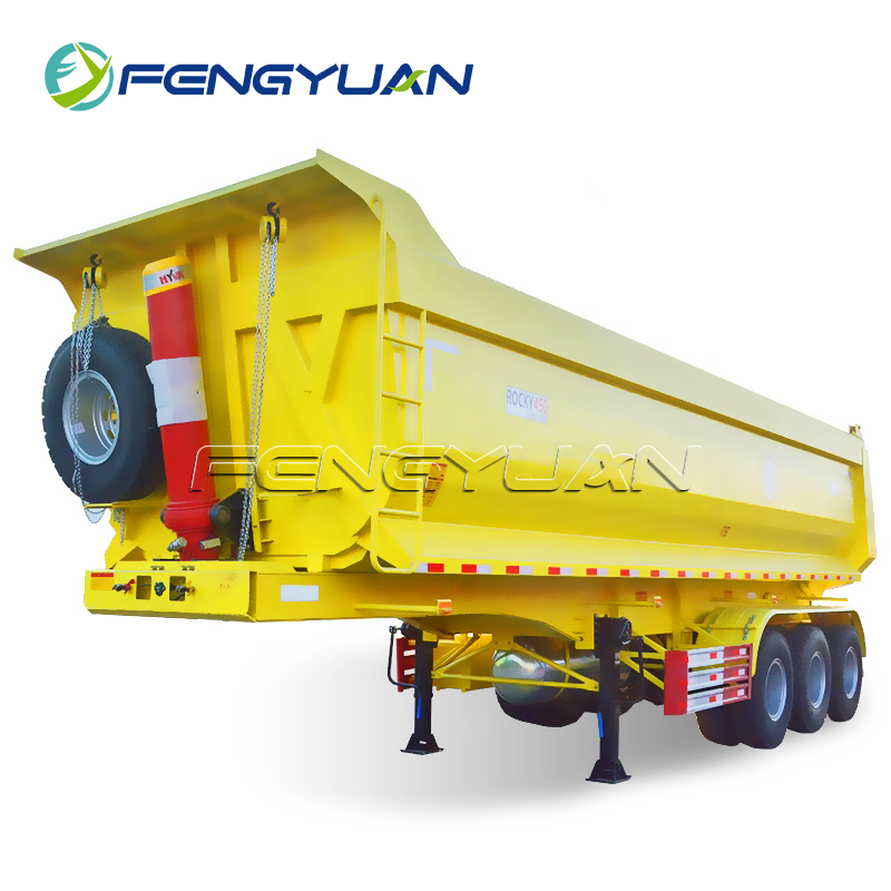 rear Dumping Tipping semi Trailer