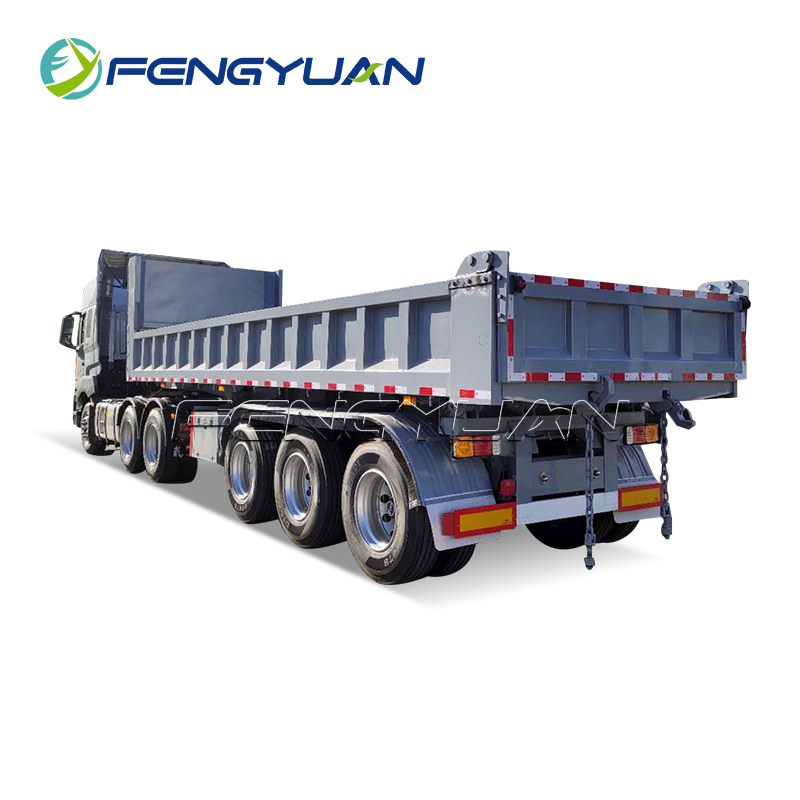 Mechanical Suspension Dumper Semi Trailer