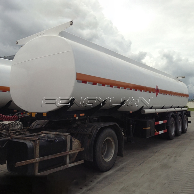 4 Axles Fuel Tanker Semi Trailer