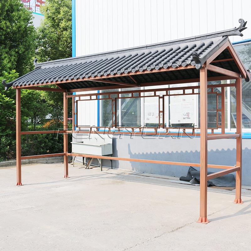 Fixed Garbage sorting booth